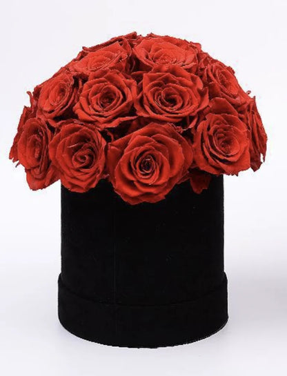 Mushroom Bouquet Preserved Rose Box