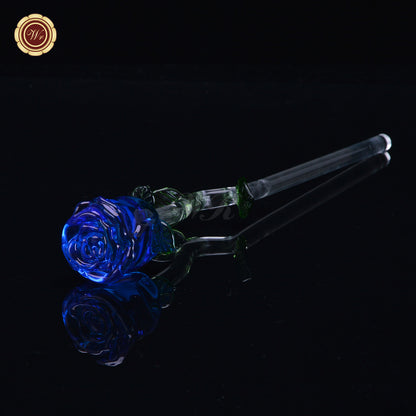 24K Gold Dipped Artificial Rose&Crystal Rose