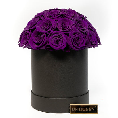 Classic Round Forever Rose Box